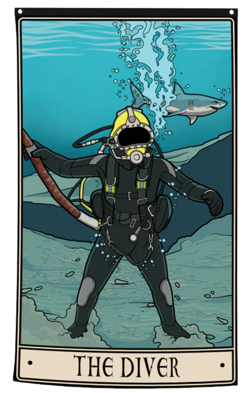 PLD Diver (12D) Flag 3'x5'