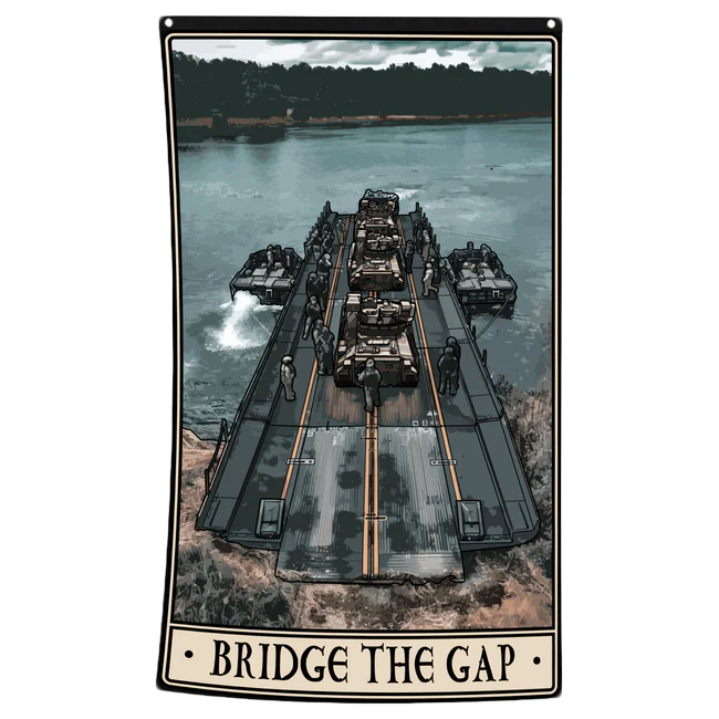 PLD Bridge The Gap (12C) Flag 3'x5'