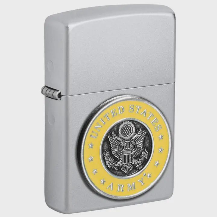 Zippo - U.S. Army Satin Chrome