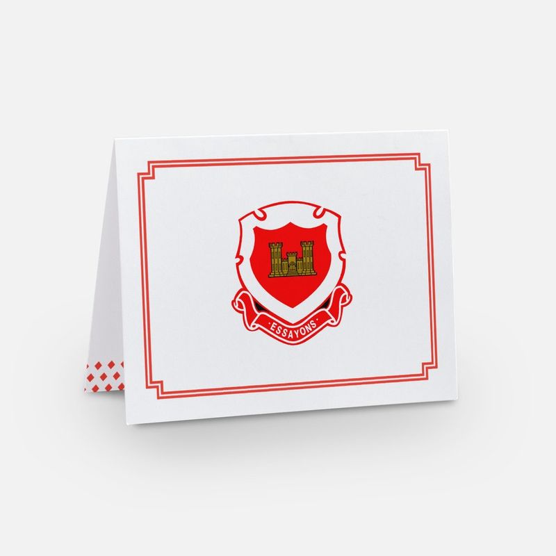 Engineer Note Card w/ Red Envelope