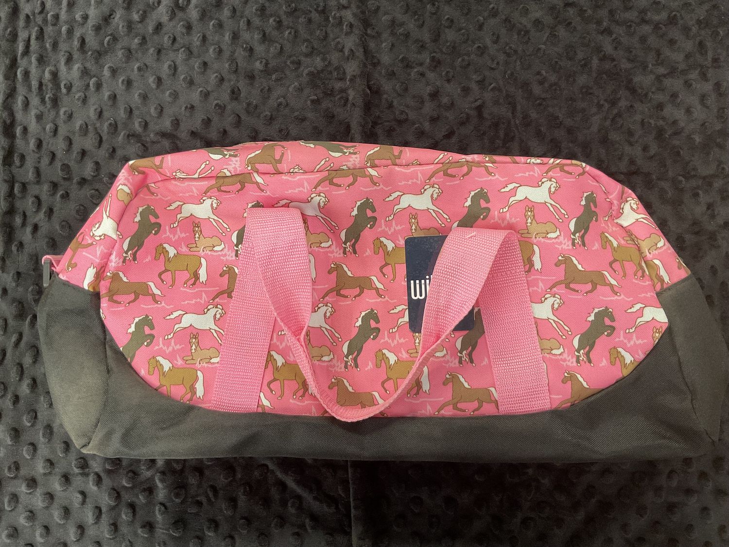 Pink Horses Duffle Bag
