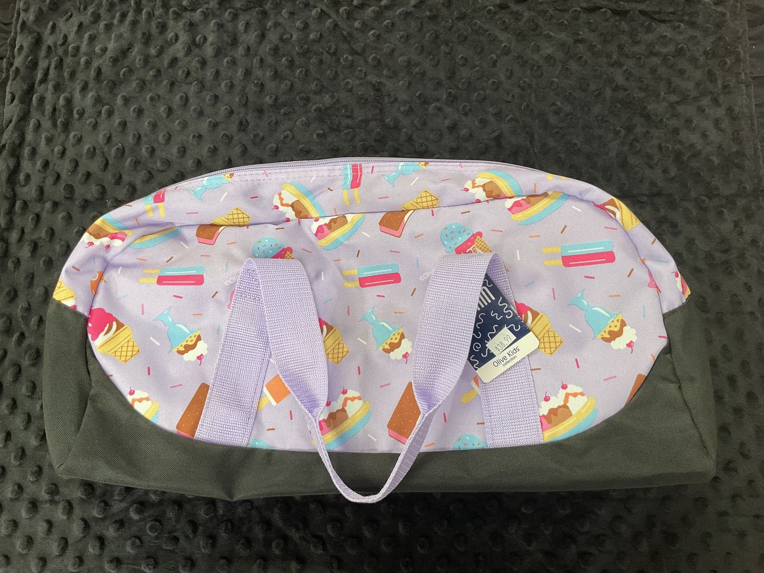 Purple Ice Cream Duffle Bag