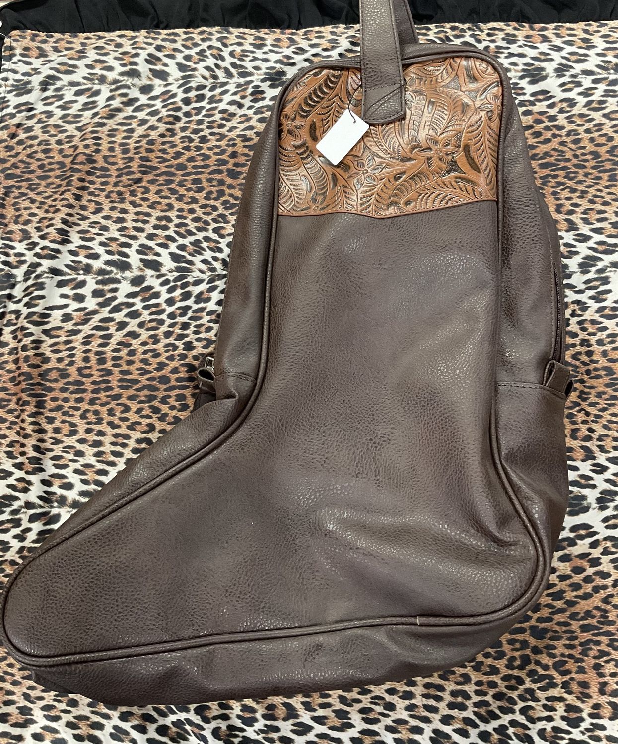 Boot bag brown