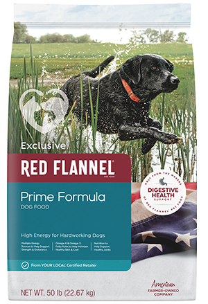Red Flannel Prime Dog