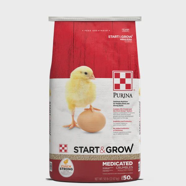 Start &amp; Grow 50lb MEDICATED