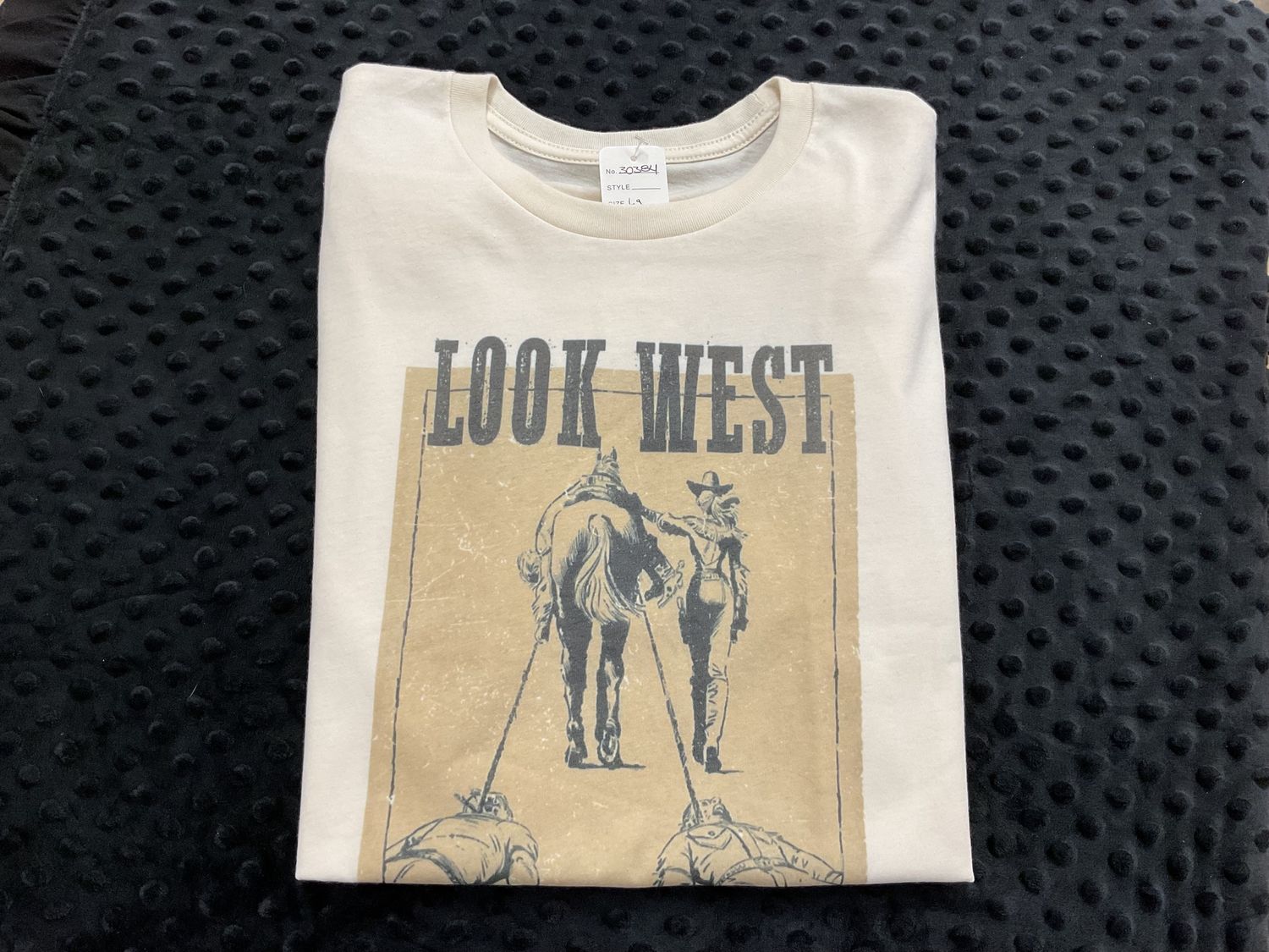 Look west tshirt