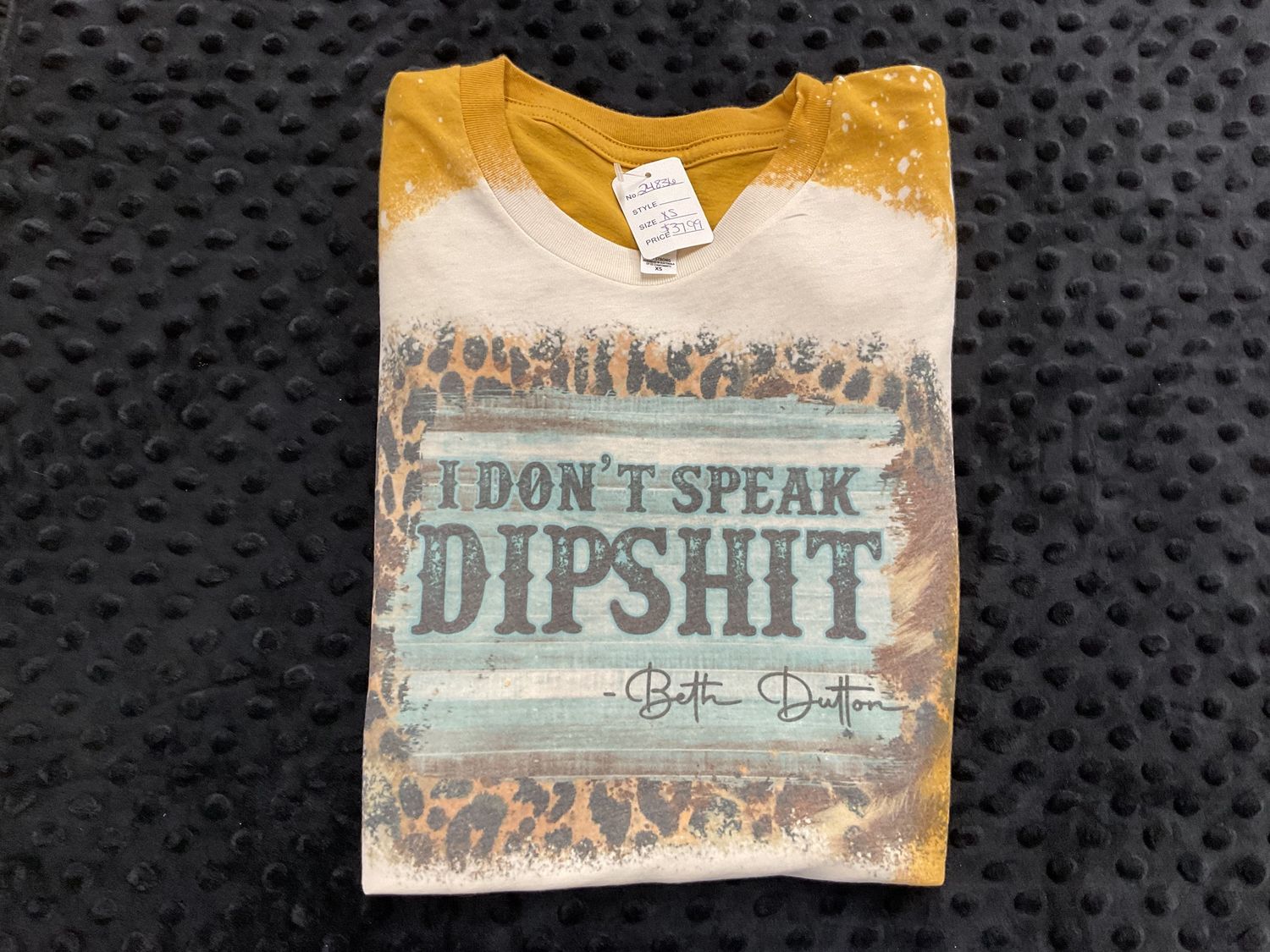 I don’t speak dipshit tee