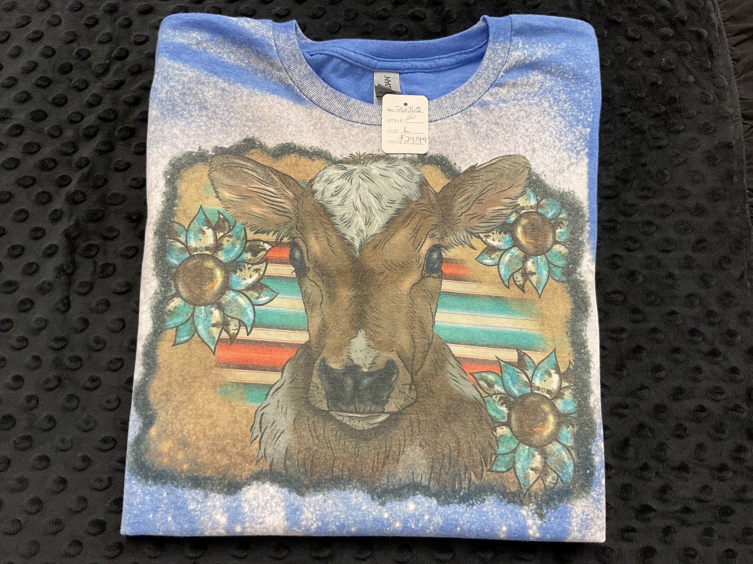 FLORAL CALF TEE