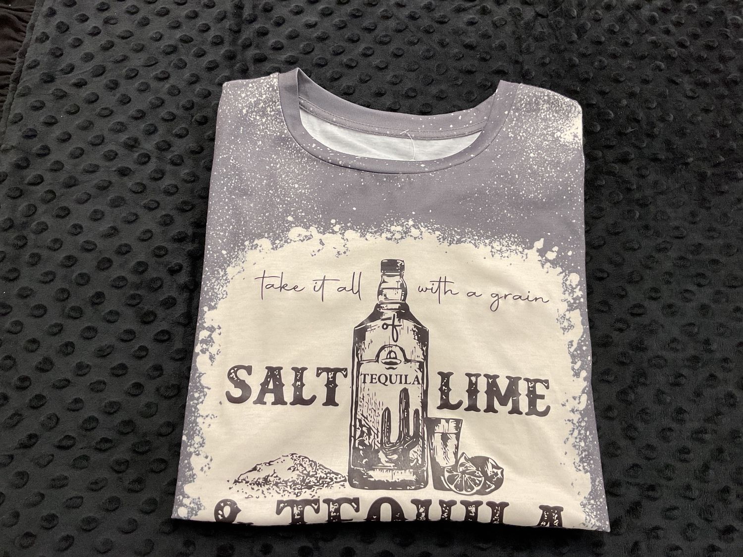 SALT LIME &amp; TEQUILA LEOPARD TEE