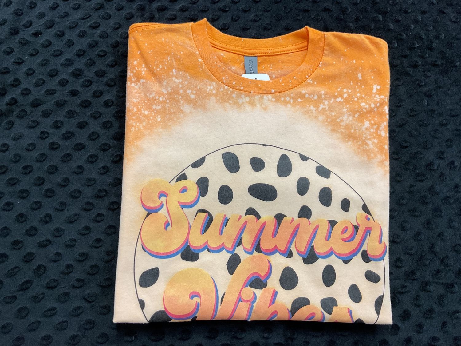 Summer vibes orange tee