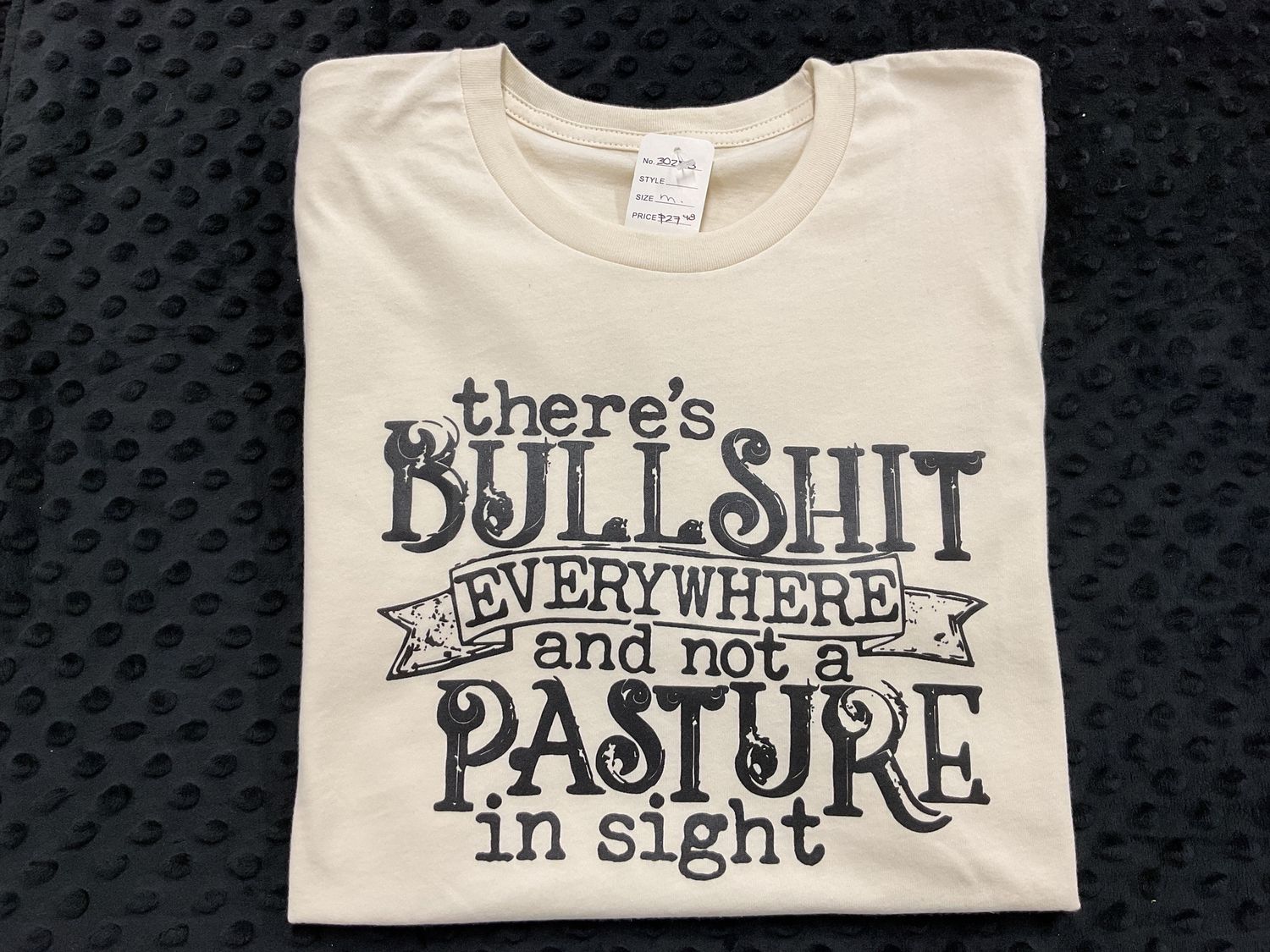 There’s bullshit everywhere and not a pasture in sight