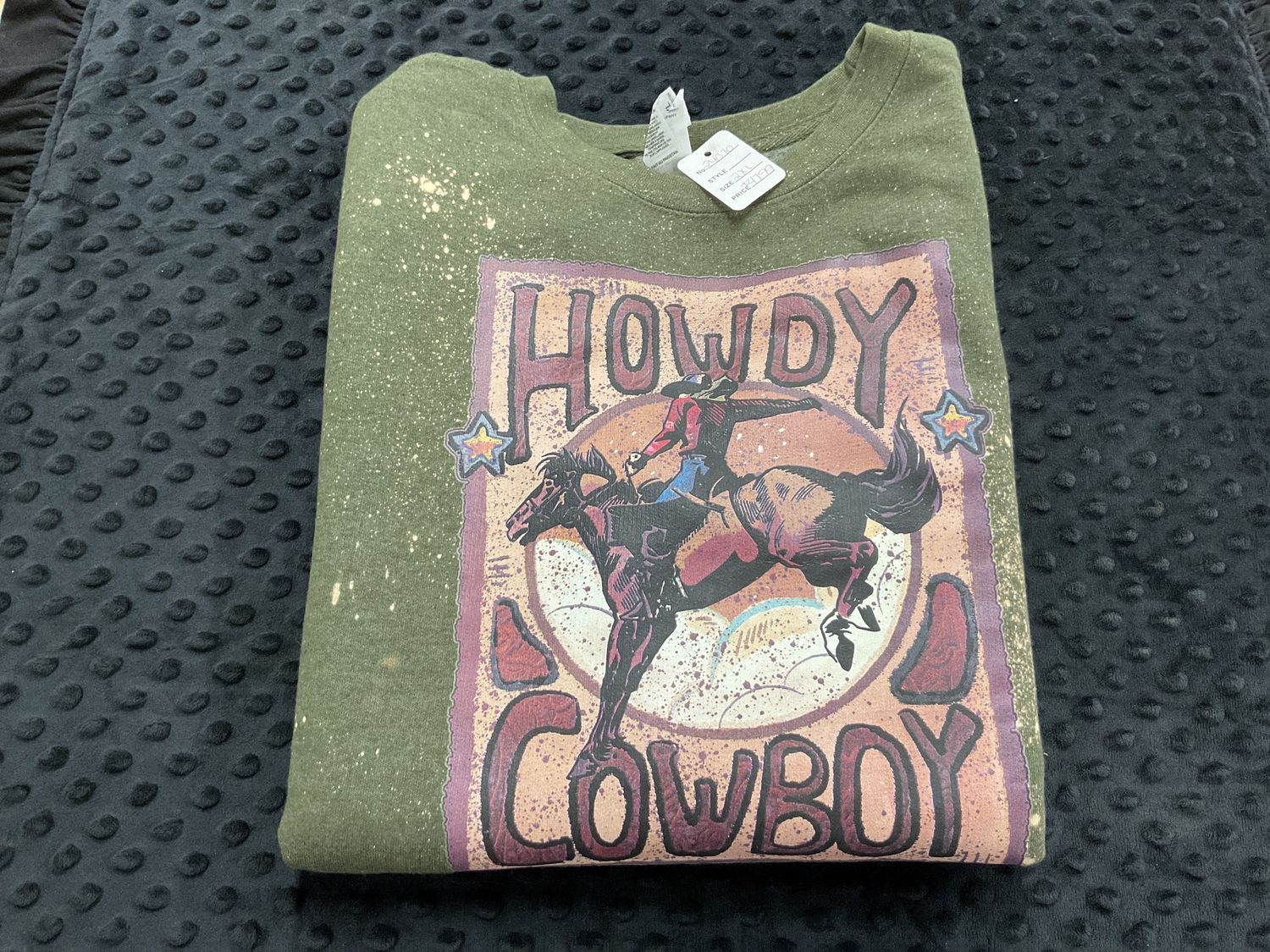Howdy Cowboy Sweat Shirt