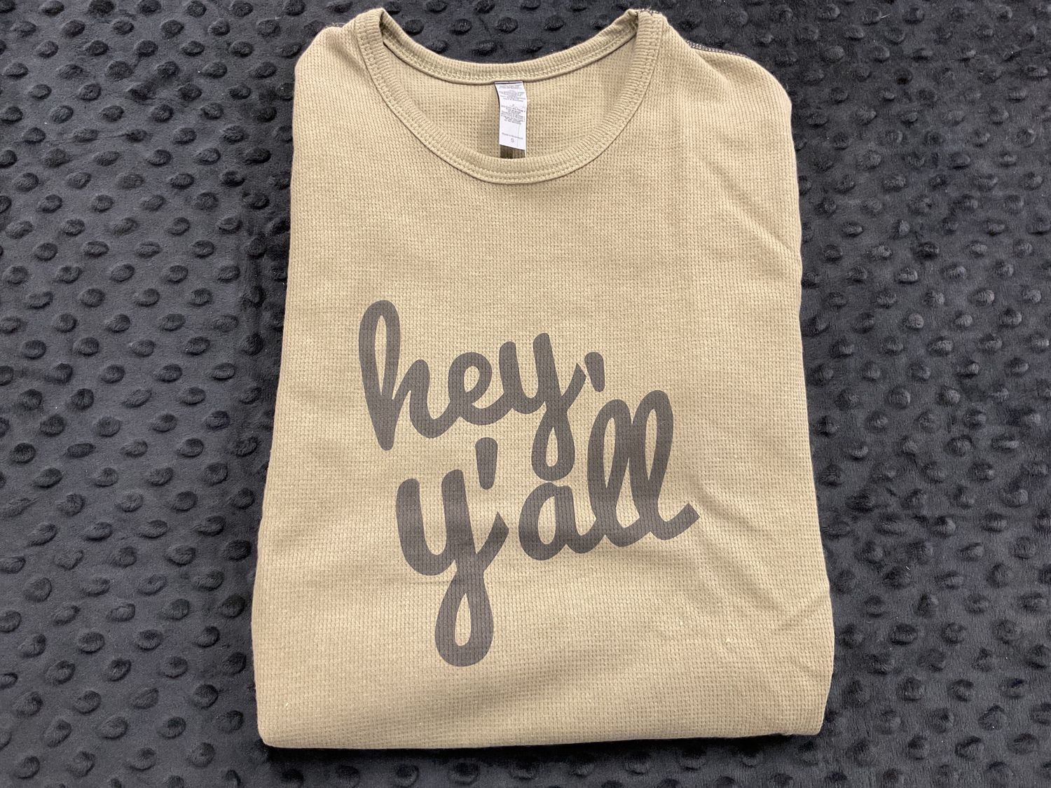 HEY Y&#39;ALL THERMAL OLIVE/BLACK