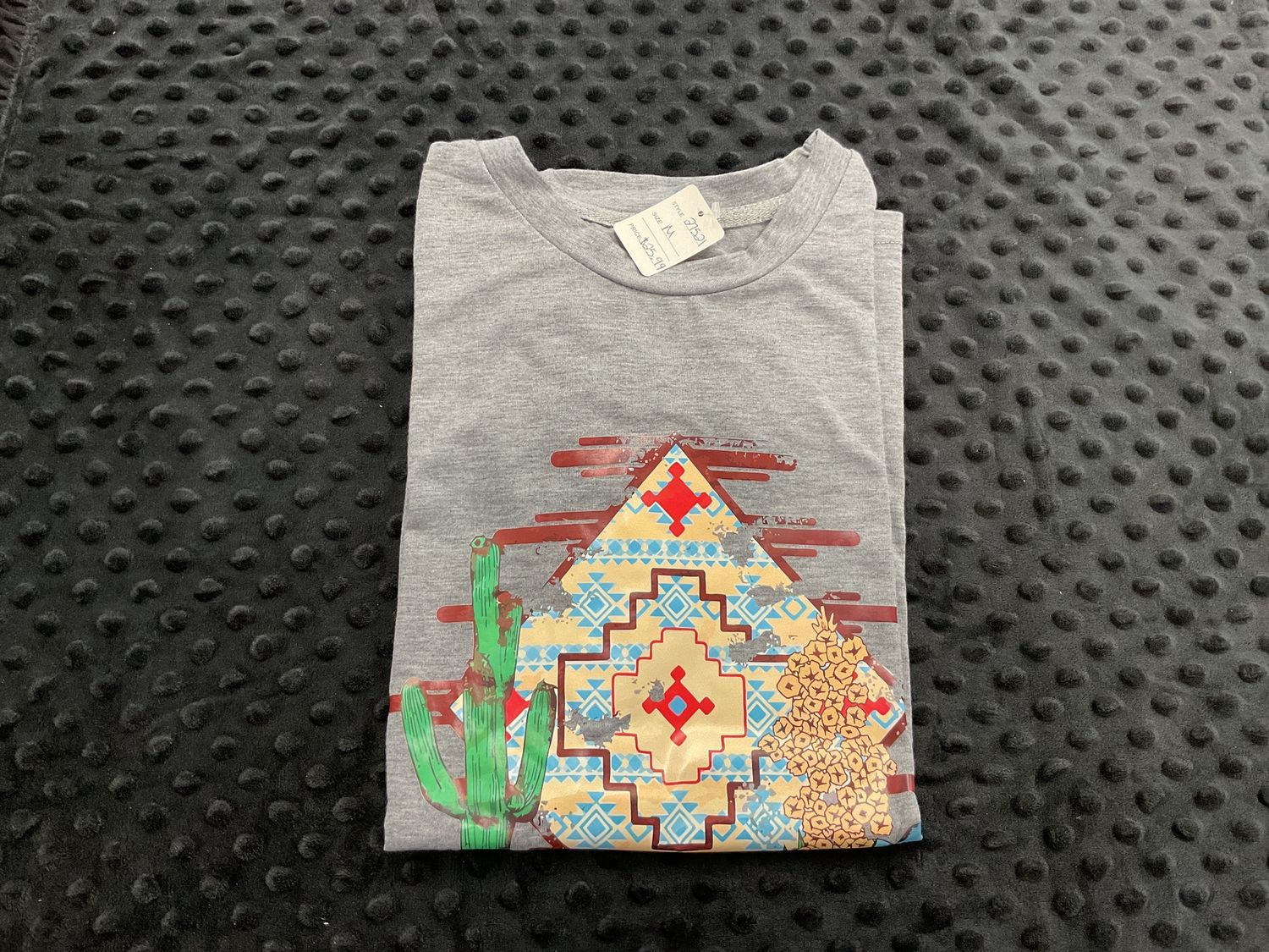 WESTERN AZTEC CACTUS TEE