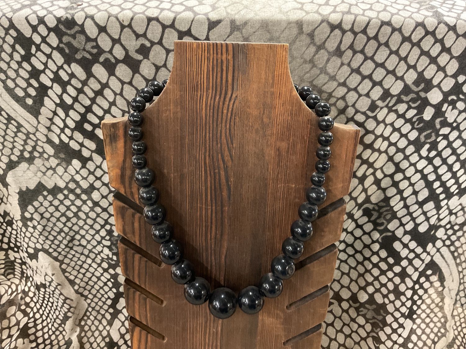 Black necklace