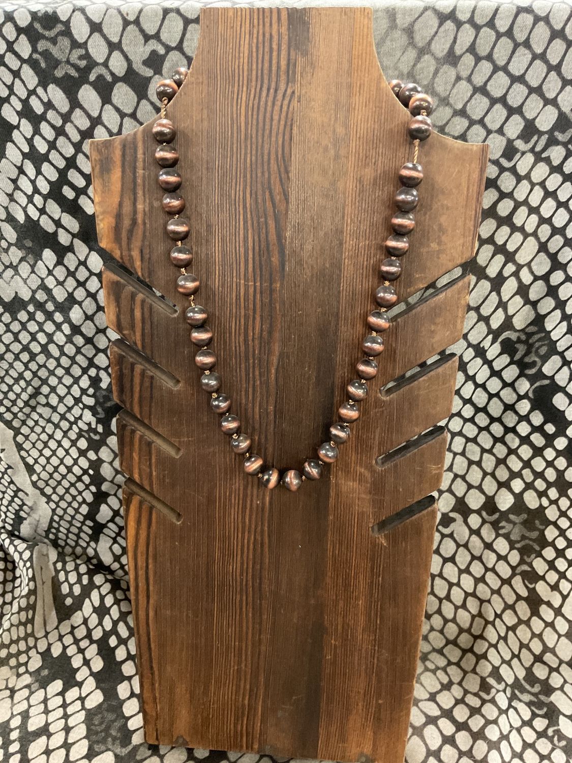 COPPER PEARL NECKLACE