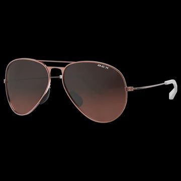 Wesley rose gold/brown glasses