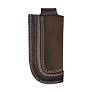 Justin mens genuine leather embossed edge knife sheath