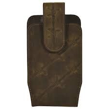 Justin cell phone holster barbwire