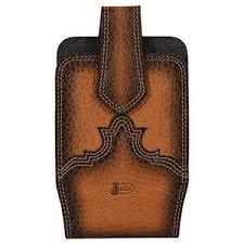 Justin phone holster burnished