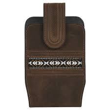 Justin cell phone holster aztec trim