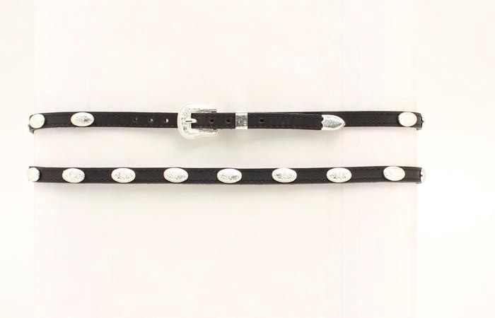 Black Ovl Concho Hat Band
