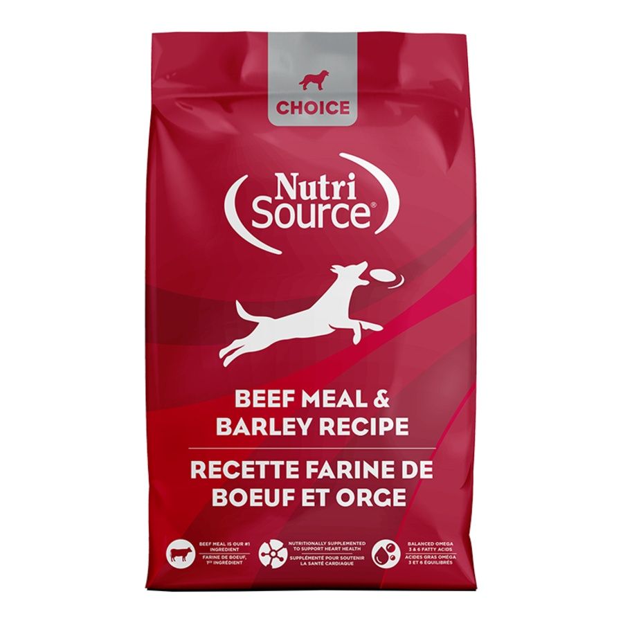 NUTRISOURCE DOG CHOICE BEEF &amp; BARLEY