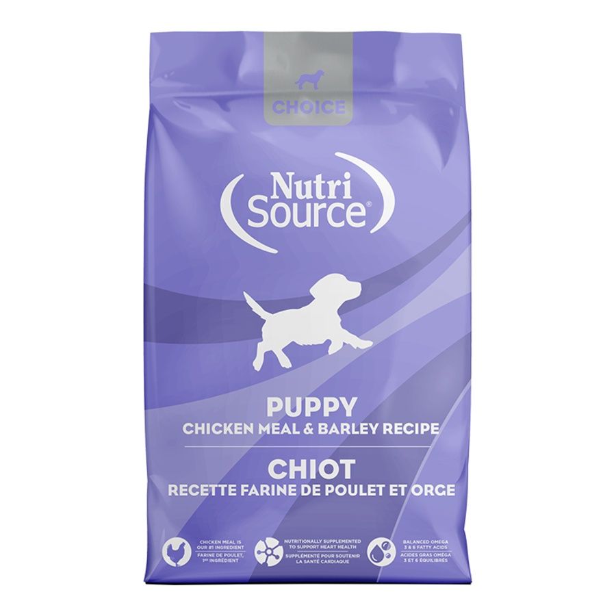 NUTRISOURCE DOG CHOICE PUPPY CHICKEN &amp; BARLEY
