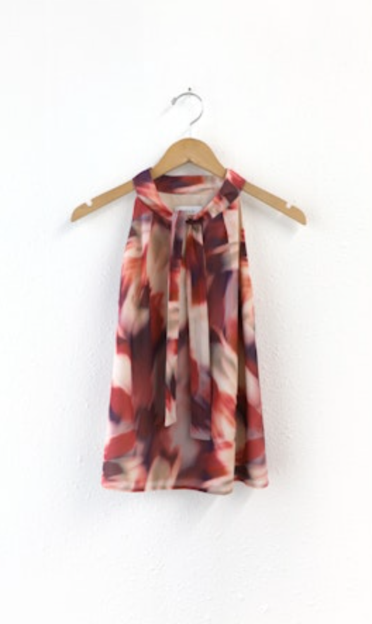 Greylin Venice Printed Halter Top