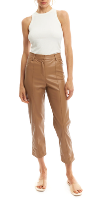 LBLC The Label Jen Faux Leather Trouser