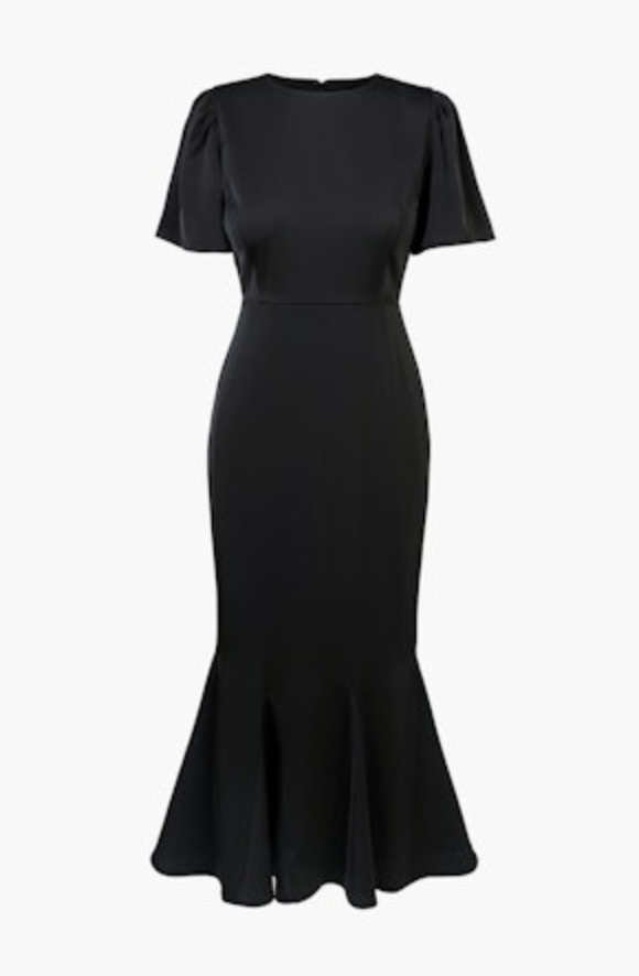 Adelyn Rae Taylor Mermaid Midi Dress
