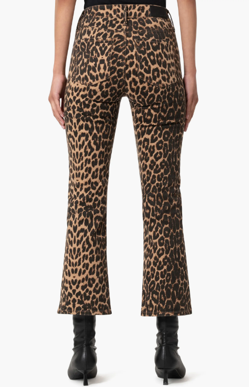Mavi Anika Leopard Crop Flare Jeans