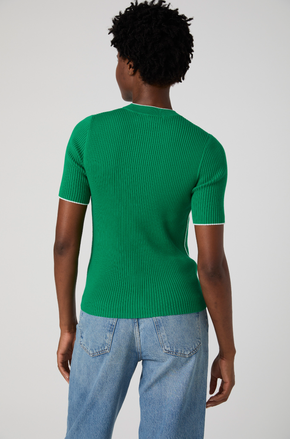 French Connection Mozza Short Sleeve Sweater