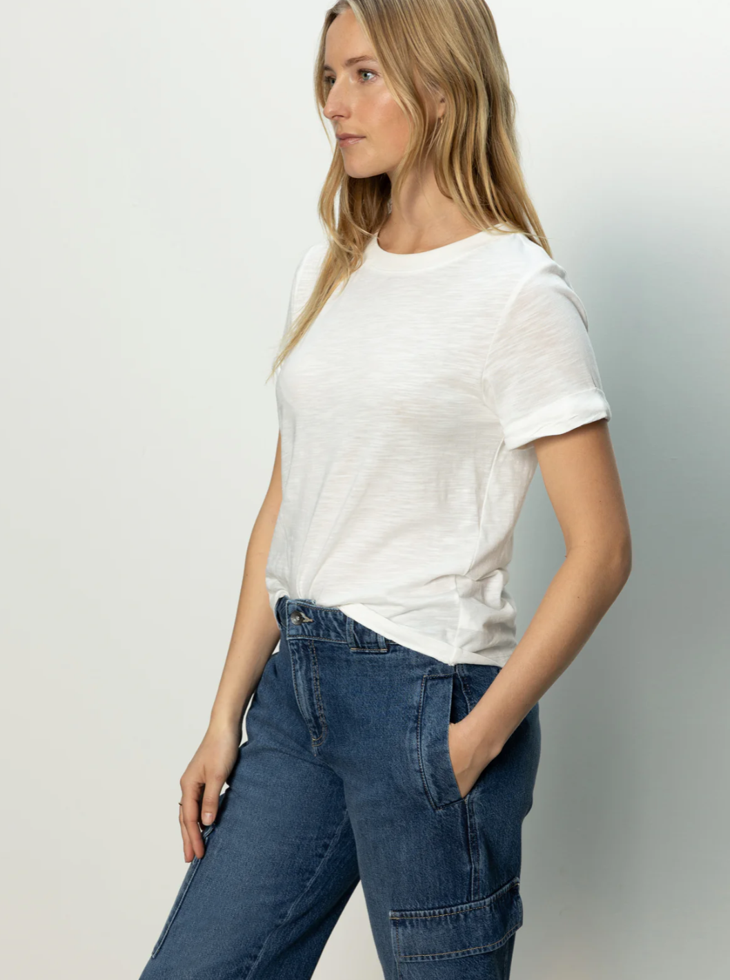 Sanctuary Perfect Tee Remix White