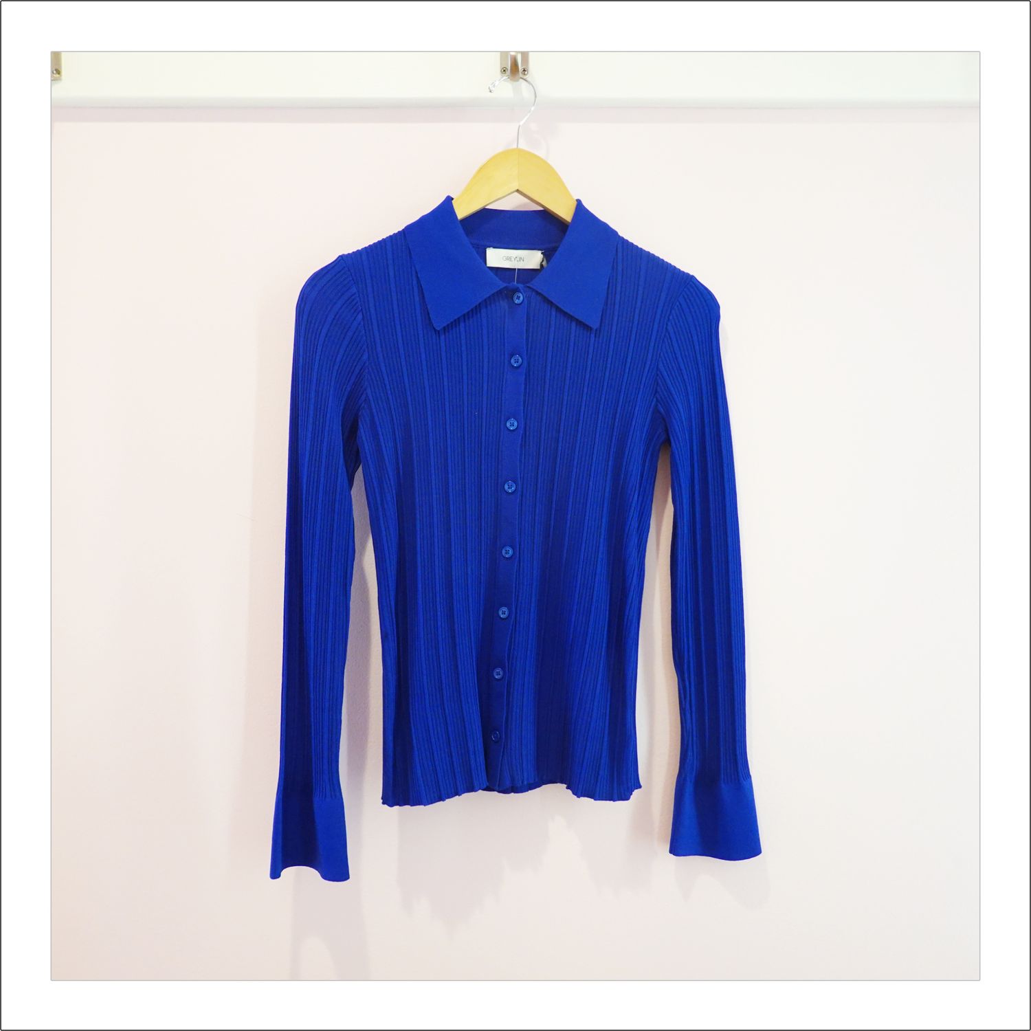 Greylin Elton Rib Knit Polo Shirt