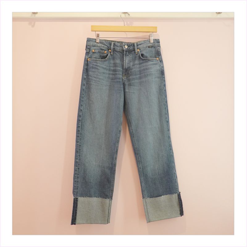 Mavi Savannah Cuffed Straight Leg Jeans