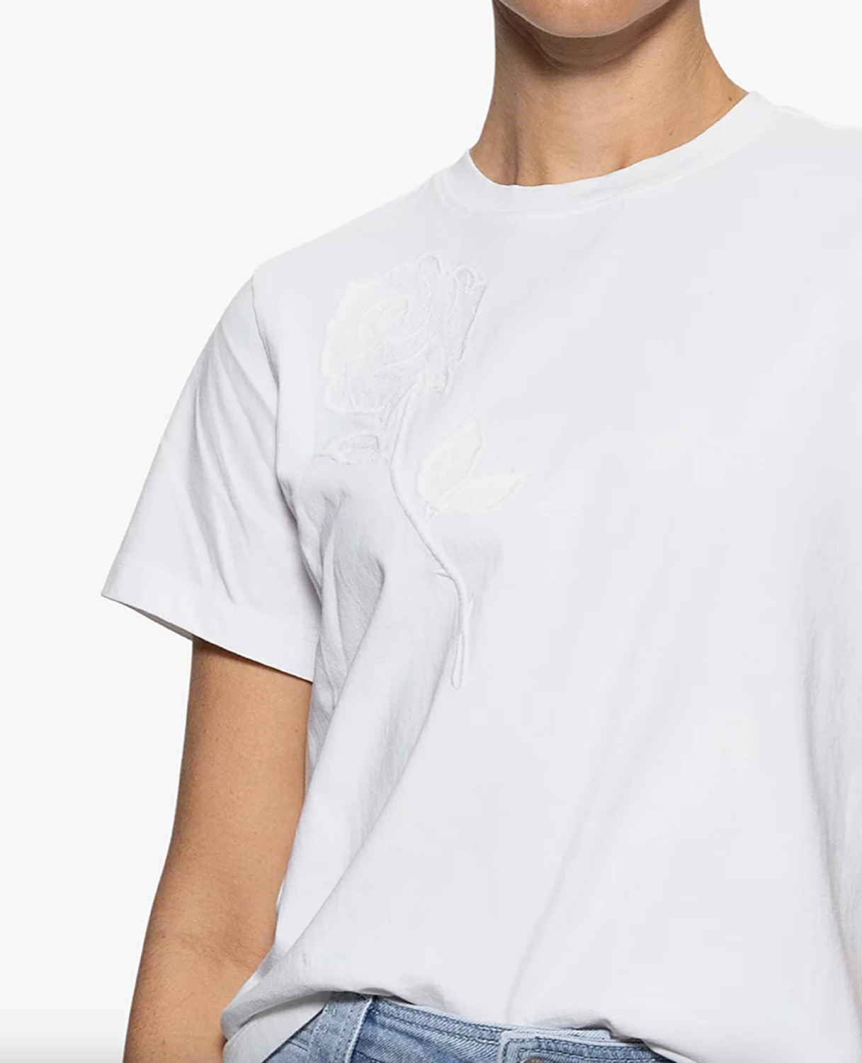 Sanctuary Rose Perfect Tee White
