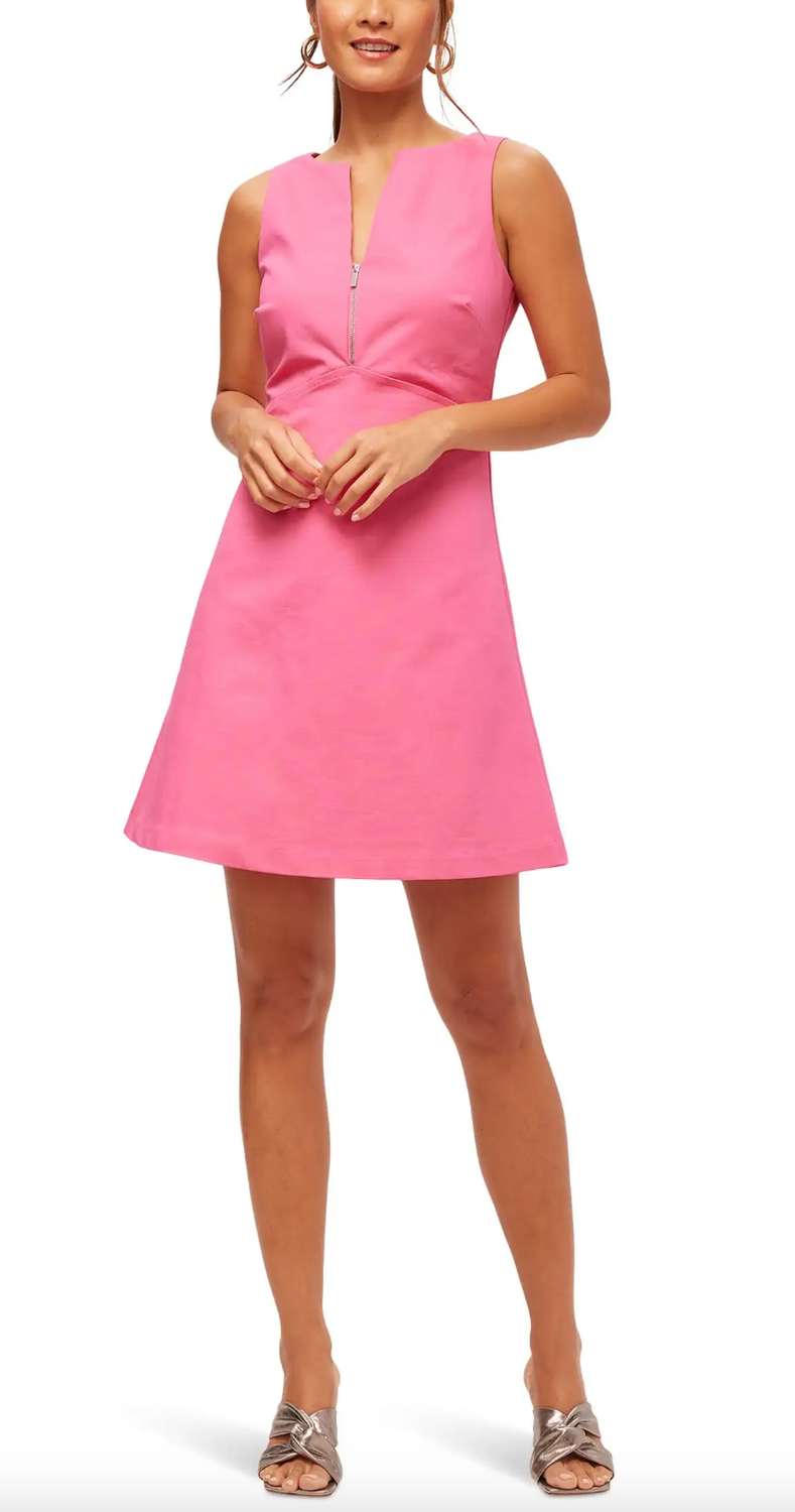 Trina Turk Tier Dress PINK