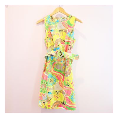 Trina Turk Belted Darlene Sheath Dress