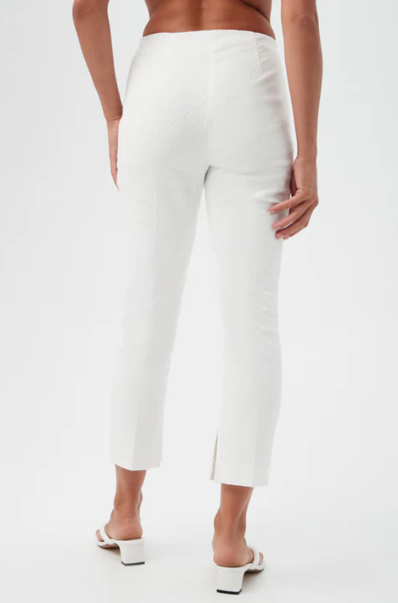 Trina Turk Pop Slim-Leg Stretch Pant