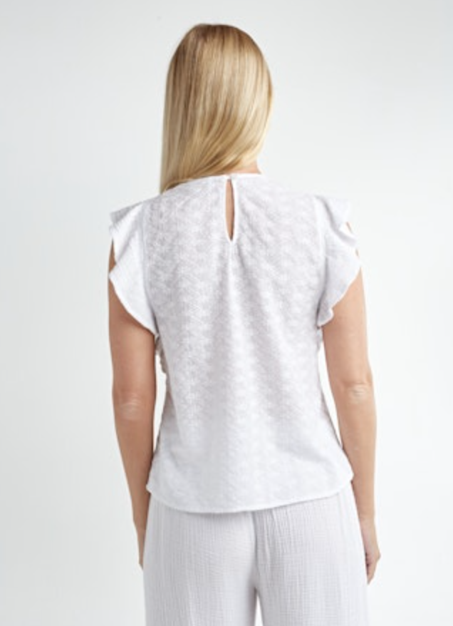 Red Haute Crew Neck Tank