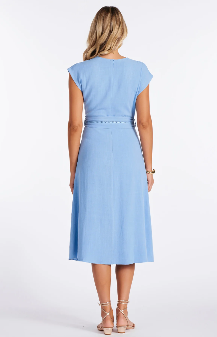 Bishop + Young Salerno Trim Detail Dress