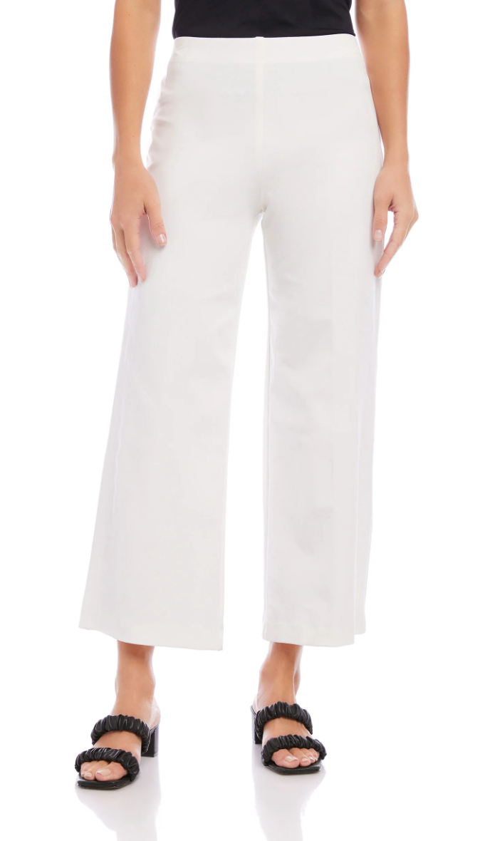 Fifteen Twenty Wide-Leg Cropped Pants