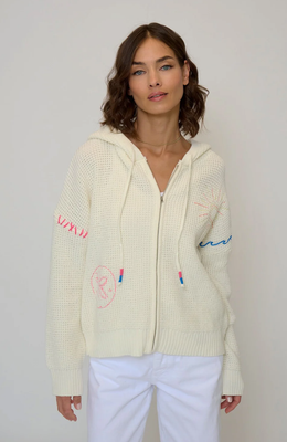Central Park West Evie Zip Up Hoodie