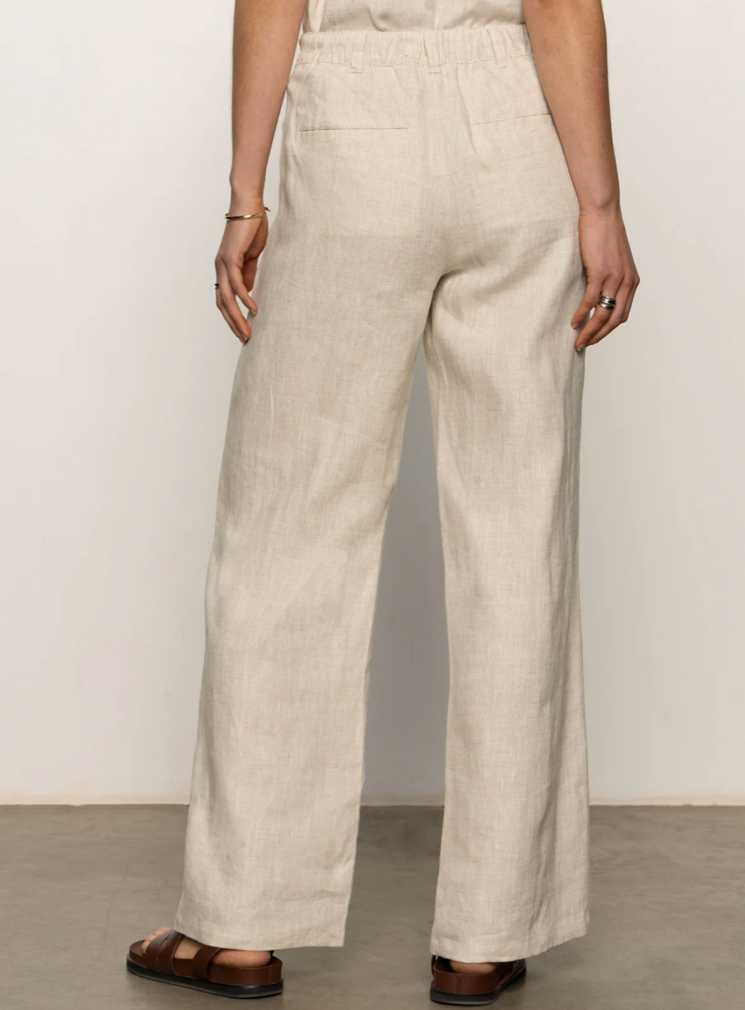 Sanctuary Hopper Semi High Rise Pant Flax