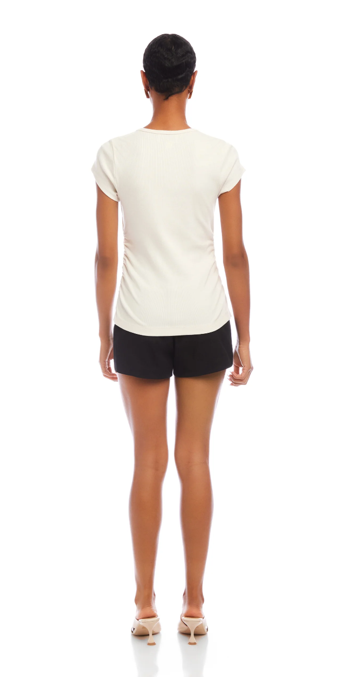 Fifteen Twenty Lorna Cap Sleeve Top