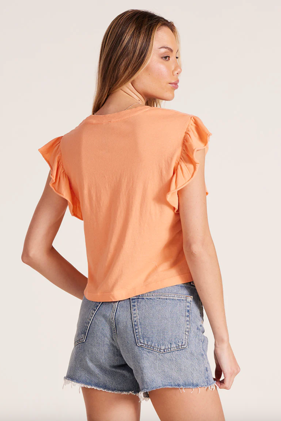 Bobi Flutter Sleeve Tee