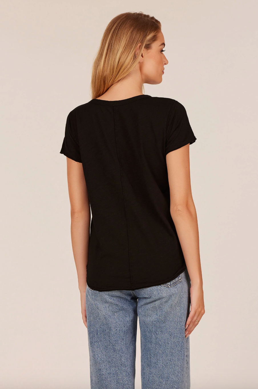 Bobi Center Seam Short Sleeve Tee