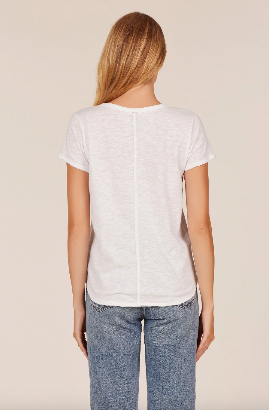 Bobi Center Seam Short Sleeve Tee