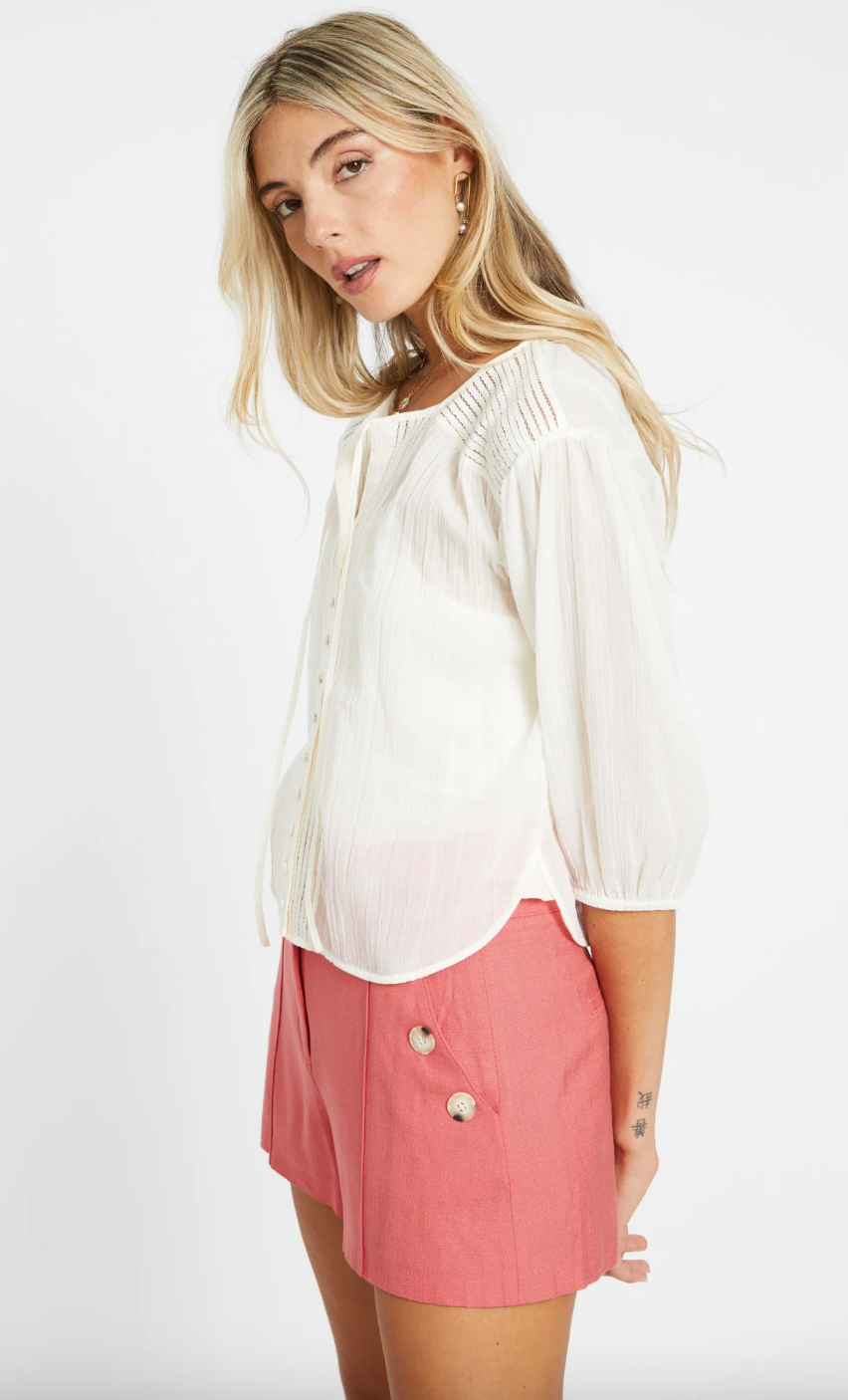 Caballero Esme Ivory Top